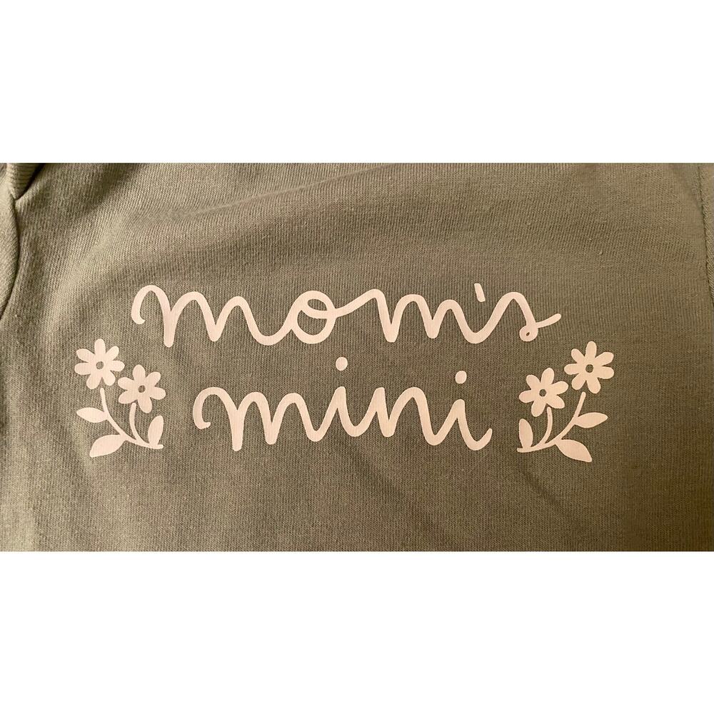 Moms Mini 3 Piece Set, Long sleeve Top and Flower Pants & Headbow Size 18 M - Picture 4 of 7